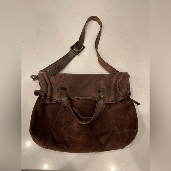 Lucky Brand Handbags - Lucky Brand shoulder bag or purse 16x17(12)x3”